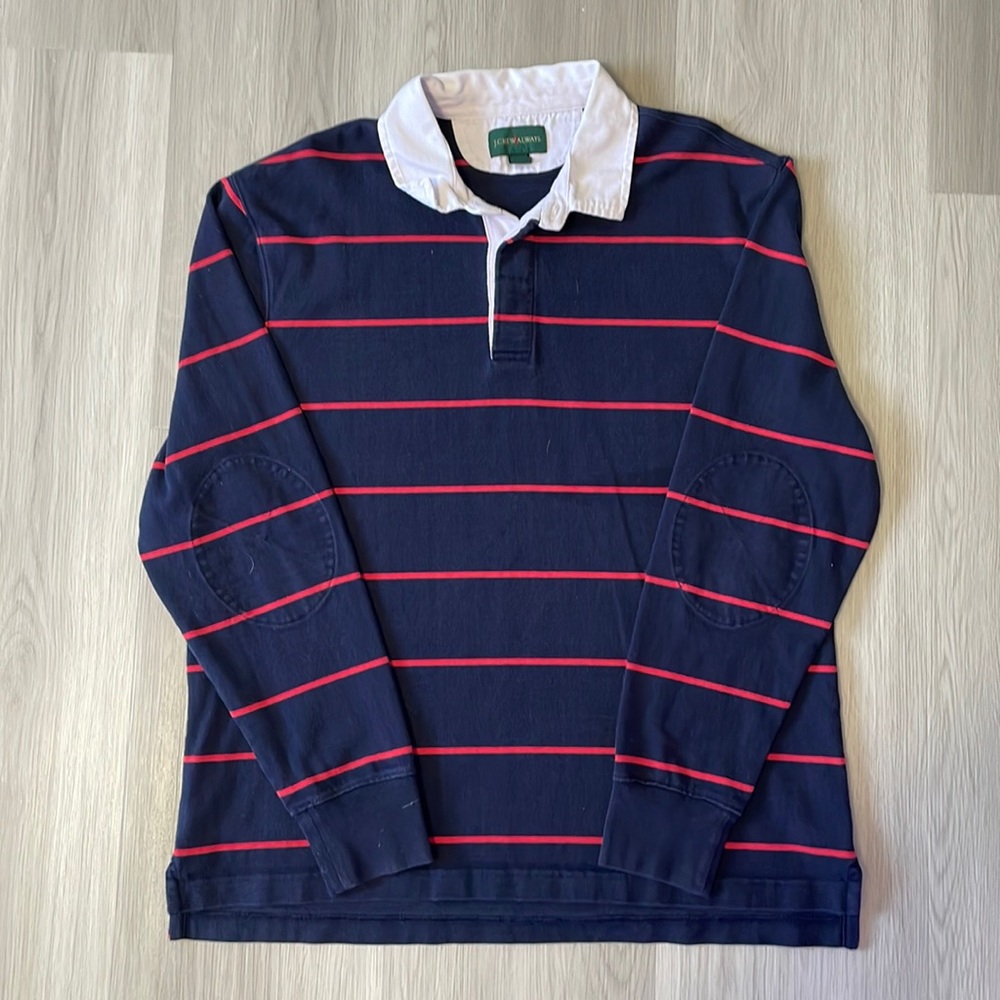 Vintage J.Crew Rugby Style Striped Shirt